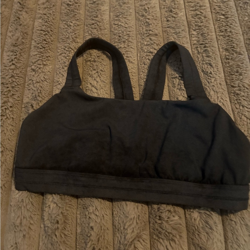 Athleta Charcoal Gray Sports Bra